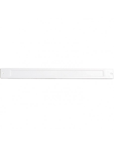 Plaque d’obturation POVM Plastique blanc 295 x 27 mm VM15-VM30 ANJOS 0155