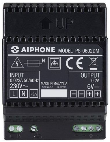 Alim.modulaire 230vac/6vcc 0 2A AIPHONE 110916