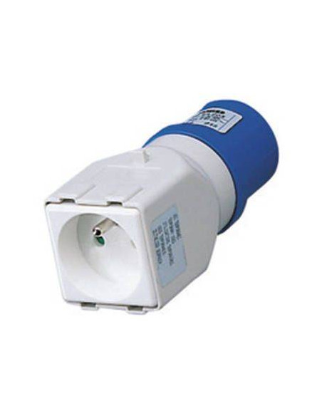 ADAPTATEUR IC 2P+T 16A 230V 2X2P+T FRANC. GEWISS GW64203