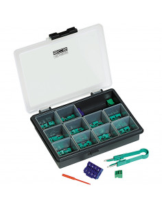 Malette Kit avec cavaliers de configuration marquage numérique de 0 à 9 BTICINO 3501K