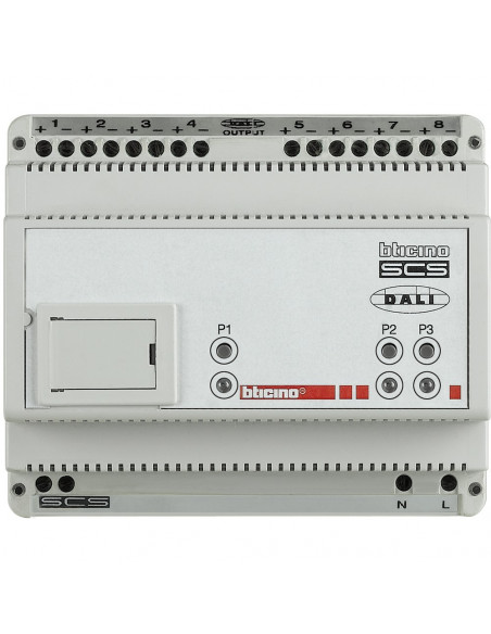 Passerelle Open Bacnet IP MyHOME BUS 6 modules BTICINO F450