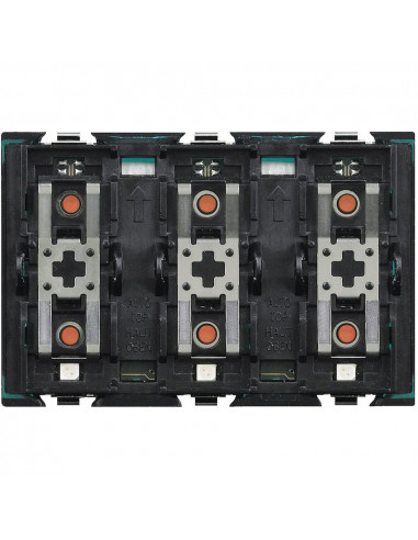 Commande 3 fonctions lumière/volets Axolute MyHOME BUS BTICINO H4652/3