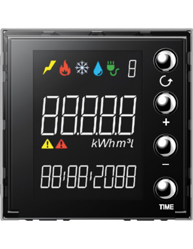 Ecran 1,6'' Axolute pour affichage consommation MyHOME BUS BTICINO H4710