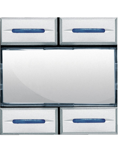 Commande KNX Axolute 4 touches / 4 appuis tech BTICINO HC4680KNX