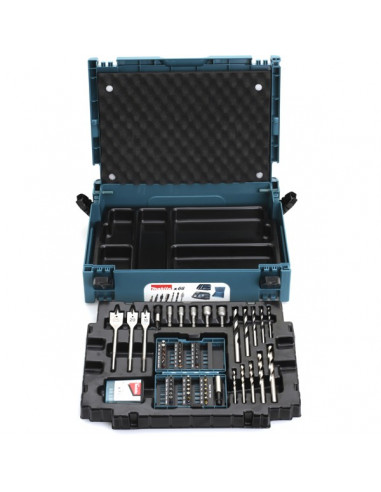 Coffret ensemble accessoires 66 pièces en coffret MAKPAC MAKITA B-43044