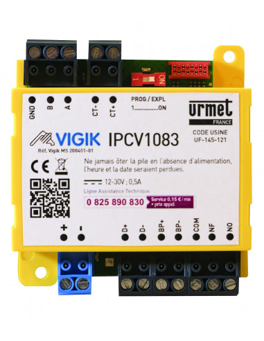 MICROCENTRALE 1P VGK CONNECTEE URMET IPCV1083