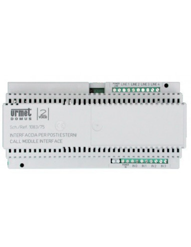 2VOICE INTERFACE 4P 4C URMET 1083/75