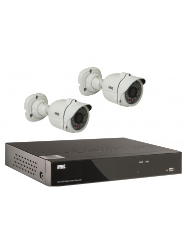 KIT IP 2CAM+1NVR POE URMET 1093/KIPPRO