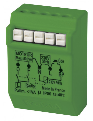 MICROMODULE VOLET ROULANT RADIO POW YOKIS MVR500ERP 5454467