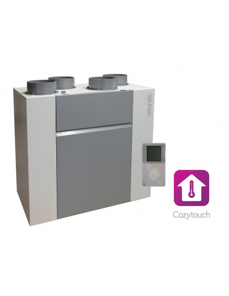 Optimocosy Hr Plus Vmc Pavillonnaire Double Flux Haut Rendement Connectee ATLANTIC 412259