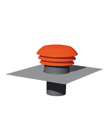 CHAPEAU TOITURE 160 ROUGE CPR 160 R ATLANTIC 422962