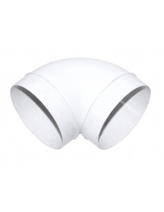 Cc 125 Coude Circulaire Pvc Diametre 125 ATLANTIC 460038