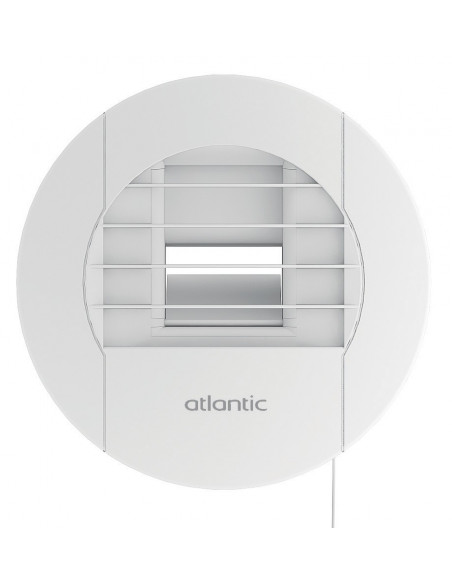 Bouche Hygro Sdb/Wc 15/45-40 Manuelle D80 Griffes ATLANTIC 526027