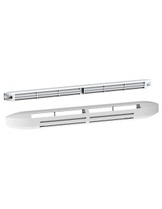 Entree D'Air Hygro Compacte 5/45 avec Grille Facade Attenuation 34Db Blanc ATLANTIC 526602