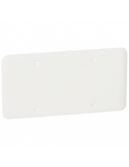 Couvercle universel Batibox pour boîte Batibox 2 postes 155x85mm LEGRAND 080182