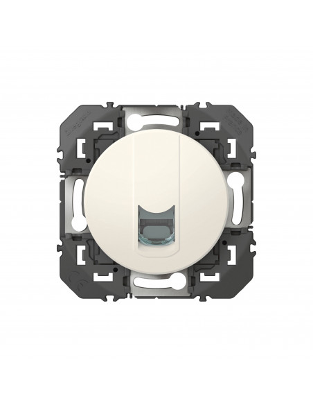 Prise blindée RJ45 catégorie 6 STP dooxie finition blanc LEGRAND 600375