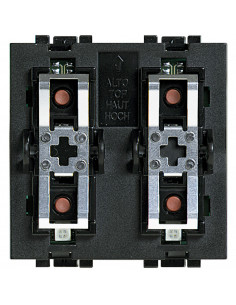 Commande 1 ou 2 fonctions lumière/volets Livinglight MyHOME BUS BTICINO L4652/2 2