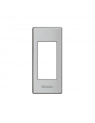 Plaque + support Livinglight installation profilé ou saillie Tech 1 module BTICINO LND4811TE