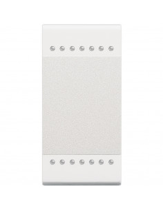 Manette Livinglight MyHOME BUS neutre type bascule 1 module blanc BTICINO N4911N 2