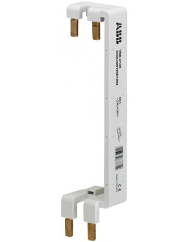 PEIGNE VERTICAL POUR COFFRET ENTRAXE 125MM ABB 359879 2CDL020125R1004