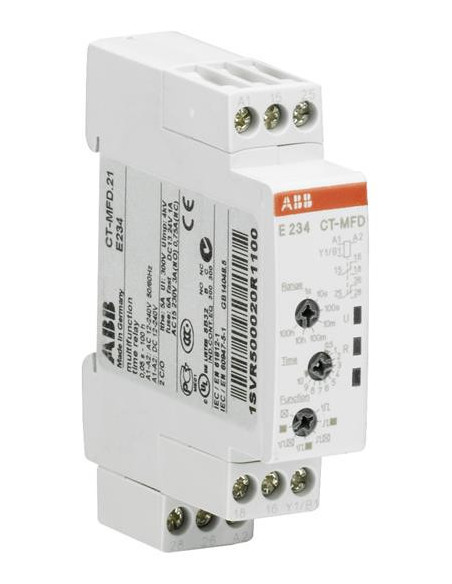 RELAIS TEMPORISE E234 CT-MFD.21 ABB 435271 1SVR500020R1100