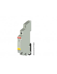 VOYANT LUMINEUX 1 LED JAUNE 115-250VAC ABB 703403 2CCA703403R0001