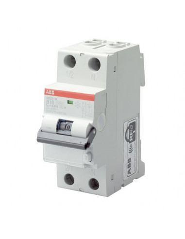 DISJ. DIFF. (DS201L) 1P+N 4 5 6KA C-10A 10MA AC ABB 471002 2CSR245041R0104