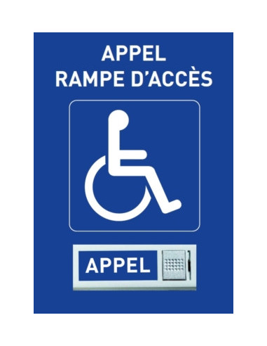 SIGNALETIQUE PMR POUR CARILLON URMET 43398