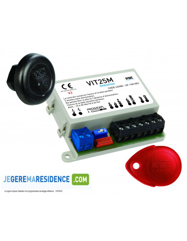 KIT VIT25M PREPROG 6 LOGEMENTS URMET 16090006
