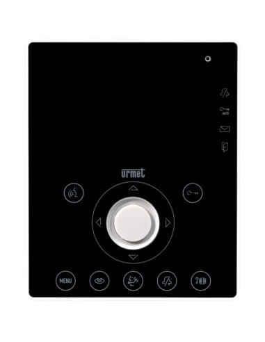 FACADE NOIRE POUR AIKO 1716/6 URMET 1716/73