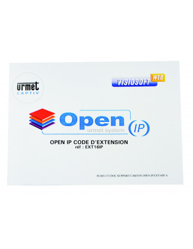 CODE EXTENSION 16 CENTRALES EN IP / GPRS URMET EXT16IP