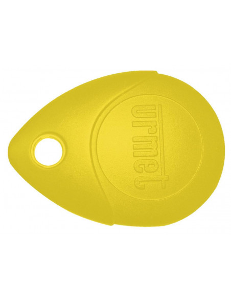 CLE DE PROXIMITE 13.56 JAUNE URMET MEMOPROX/J