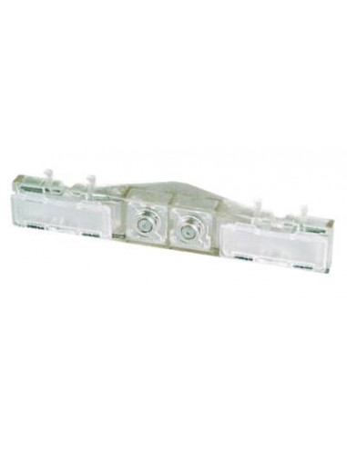 PORTE ETIQ DBLE PLAQUE 655 URMET RC41C