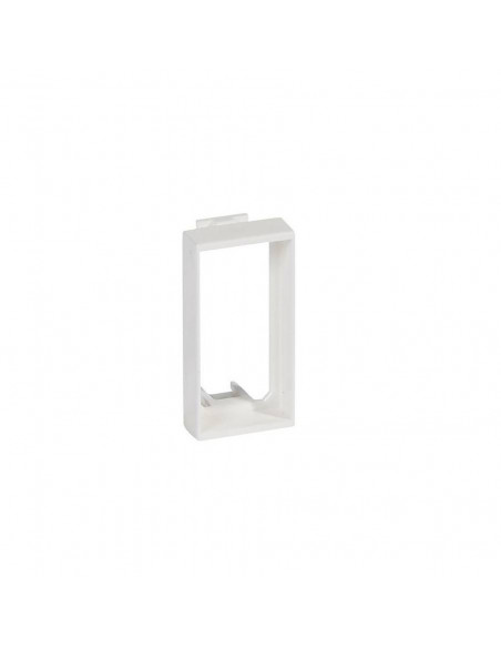Adaptateur Mosaic pour intégration mécanisme Mosaic 50mm 1 module Blanc LEGRAND 079154