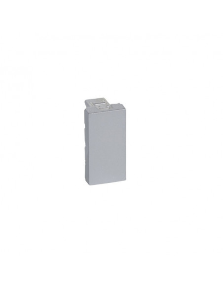 MOSAIC OBTURATEUR ALU 1 MODULE LEGRAND 079270