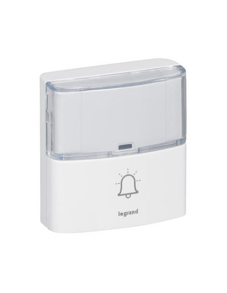 Bouton Poussoir IP54 pour kit carillon Sérénité blanc LEGRAND 094279