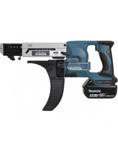 Visseuse automatique 18 V Li-Ion 5 Ah 4 x 25 à 55 mm MAKITA DFR550RTJ