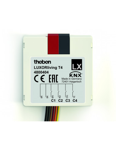 Interface bouton poussoir 4 c THEBEN 4800404