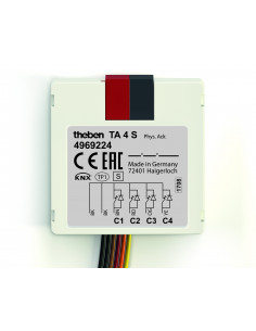 Module encastré 4 entrees TA 4 S KNX THEBEN 4969224