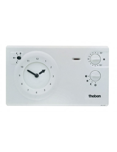 Thermostat d'ambiance programmable 2/3 fils 24h 7j THEBEN 7840030