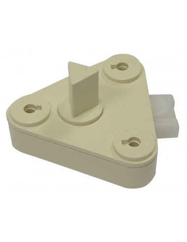 SERRURE TRIANGLE 1/2 TR BEIGE  MICHAUD N003