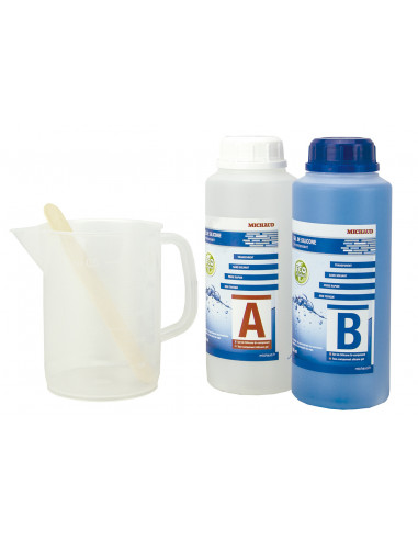 GEL BI-COMPOSANT BOUTEILLE 1l  MICHAUD N707
