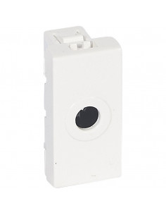 Sortie de fil Ø8mm Mosaic 1 module blanc LEGRAND 077552