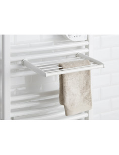 Barre Seche-Linge Blanc pour seche-serviettes tubes ronds DORIS TIMELIS 2012 ATLANTIC 850221 2