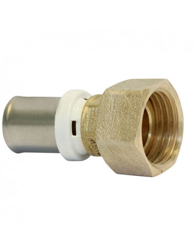 RACCORD FEMELLE FIXE A SERTIR POUR MULTICOUCHE FIXOMULTIX 30312-40-33