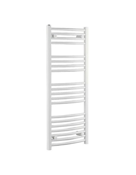 RADIATEUR SECHE-SERVIETTES ACIER - RONDO BLANC