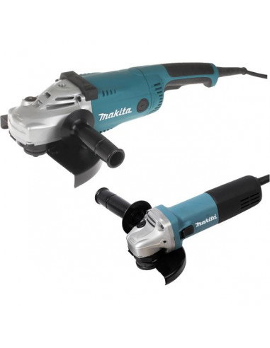 Ensemble de 2 machines kit d'accessoires GA9020 + 9558HNRG MAKITA DK0053GX2-P