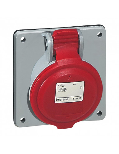 SOCLE TABLEAU 32A 4P+T 415V IP44 LEGRAND 555289