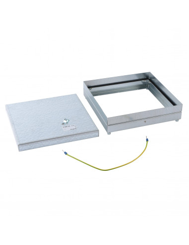 Boîte de sol IP44 pour carrelage ou marbre 8mm à 24mm d'épaisseur avec couvercle simple LEGRAND 689622