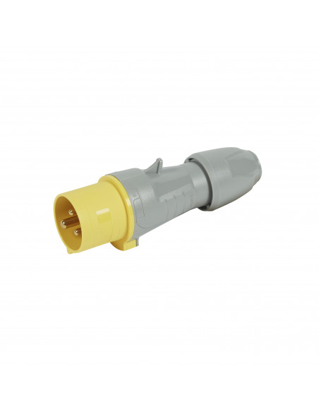 Fiche droite 2P+T IP44 de 100V à 130V 16A LEGRAND 555121